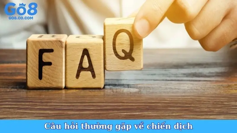Câu hỏi thường gặp về chiến dịch vòng tay nhân ái GO8